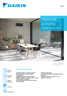 FTXA-BB, RXA-A, RXA-B_Product flyer_ECPSK20-060_Slovak download